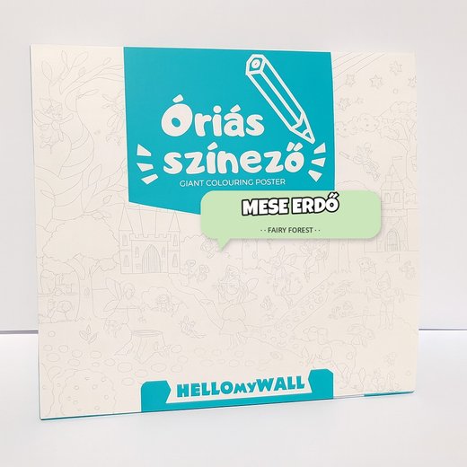 Mese erdő papír óriásszínező