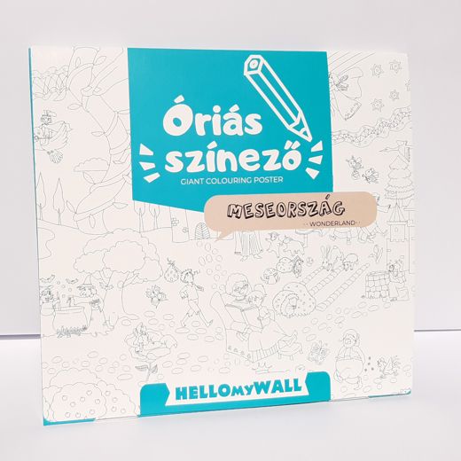 Meseország papír óriásszínező